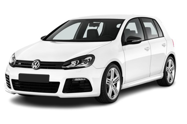 this is an image of Volkswagen- Golf 6 that is for rent.